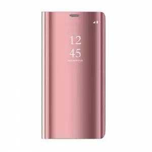 Pokrowiec Smart Clear View do Samsung A51 różowy