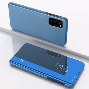 Pokrowiec Smart Clear View do Samsung A71 niebieski