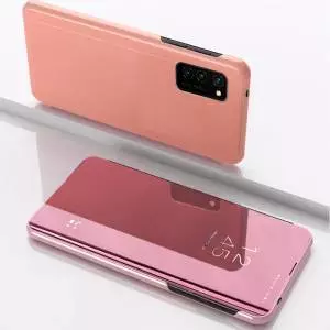 Pokrowiec Smart Clear View do Samsung S10 różowy