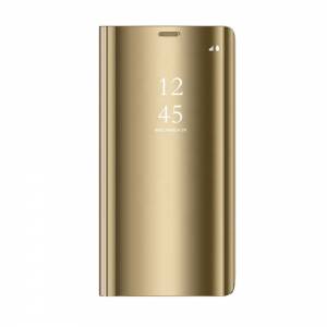 Pokrowiec Smart Clear View do Samsung S10 Plus złoty