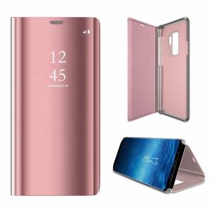 Pokrowiec Smart Clear View do Samsung S20 różowy