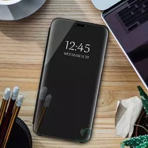 Pokrowiec Smart Clear View do Samsung S20 Plus czarny