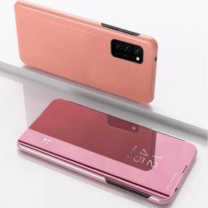 Pokrowiec Smart Clear View do Huawei Y5 2019 / Honor 8S różowy