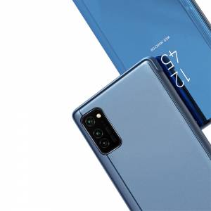 Pokrowiec Smart Clear View do Huawei Y6 2019 niebieski