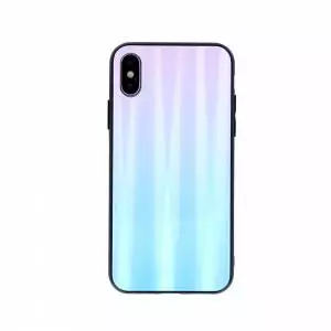 Nakładka Aurora Glass do Xiaomi Redmi Note 8T niebiesko-różowa