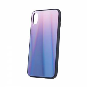 Nakładka Aurora Glass do Samsung A10 brązowo-czarna