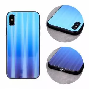 Nakładka Aurora Glass do Samsung A10 niebieska