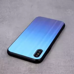 Nakładka Aurora Glass do Samsung A10 niebieska