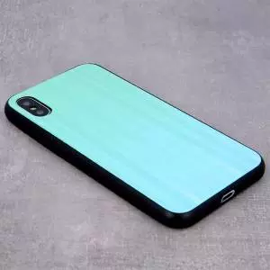 Nakładka Aurora Glass do Samsung A10 miętowa