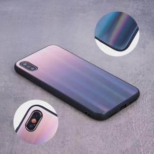 Nakładka Aurora Glass do Huawei P Smart 2019 / Huawei Honor 10 Lite brązowo-czarna