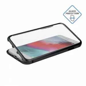 Nakładka Magnetic Full Glass do Huawei P30 Lite czarna