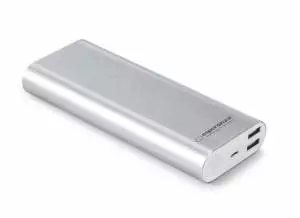 Esperanza Power Bank 10000mAh PROTON srebrny