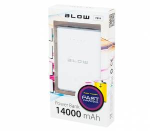Blow Power Bank PB14 14000mAh 2xUSB biały