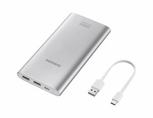 Samsung Power Bank Battery Pack P1100 10000 mAh USB-C srebrny