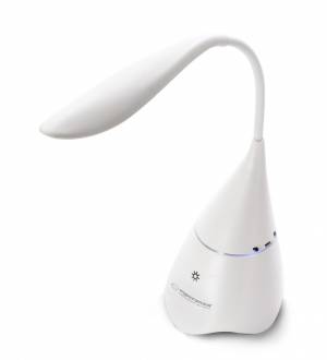Esperanza Głośnik Bluetooth z lampką LED biały