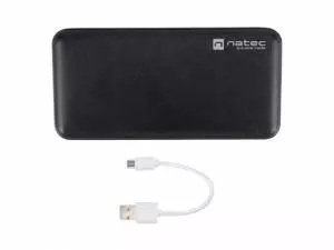 Natec Power Bank Extreme Media Trevi Slim NPB-1542 10000mAh czarny