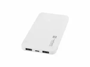 Natec Power Bank Extreme Media Trevi Slim NPB-1539 10000mAh biały