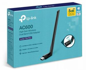 Karta sieciowa TP-Link Archer T2U Plus USB WiFi AC600