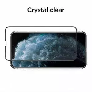 Spigen Szkło ALM Glass FC iPhone 11 Pro Max czarne