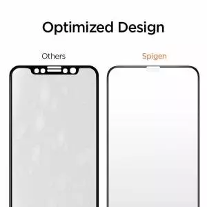 Spigen Szkło ALM Glass FC iPhone 11 Pro Max czarne