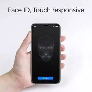 Spigen Szkło Glass FC iPhone 11/XR czarne