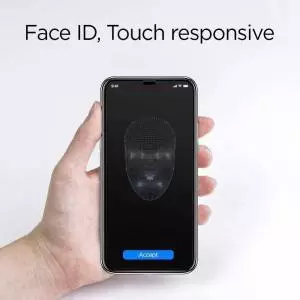 Spigen Szkło Glass FC iPhone 11 Pro Max/XS Max czarne