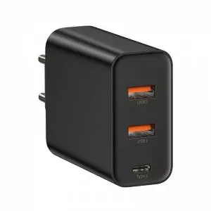 Ładowarka sieciowa USB Baseus PPS 2xUSB QC + USB-C PD 60W czarna