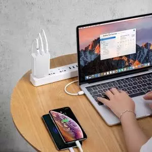 Ładowarka sieciowa USB Baseus PPS 2xUSB QC + USB-C PD 60W biała