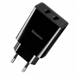 Ładowarka sieciowa Baseus Speed Mini 10.5W z kablem USB Lightning 2.4A 1m czarna