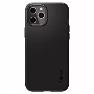 Etui Spigen Thin Fit do iPhone 12/12 Pro czarny