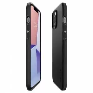 Etui Spigen Thin Fit do iPhone 12/12 Pro czarny