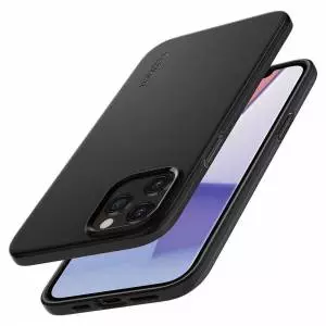 Etui Spigen Thin Fit do iPhone 12/12 Pro czarny