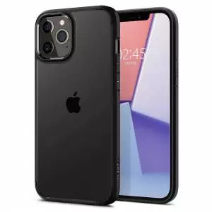 Etui Spigen Ultra Hybrid do iPhone 12 Pro Max czarny