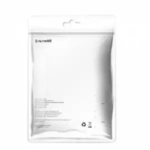 Kabel Baseus Halo USB-C z podświetleniem LED 3A 0,5m czarny