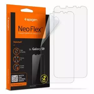 Folia ochronna Spigen Neo Flex Case Friendly Galaxy S9