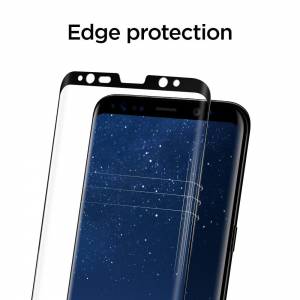 Szkło hartowane Spigen Glas.tr Case Friendly Galaxy S8+ Plus Black