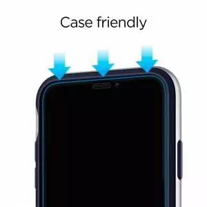 Szkło Hartowane Spigen Glass Fc 2-pack Iphone 11 Pro Black