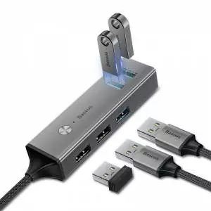 Adapter HUB Baseus USB-C na 3x USB 3.0 + 2x USB 2.0