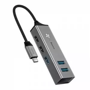 Adapter HUB Baseus USB-C na 3x USB 3.0 + 2x USB 2.0