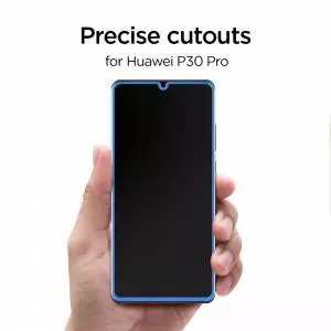 Szkło Hartowane Spigen Glas.tr Slim do Huawei P30 Pro Black