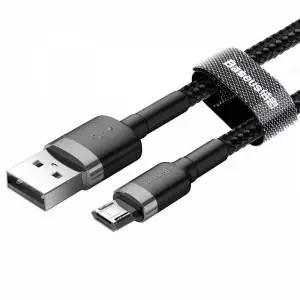 Kabel Micro USB Baseus Cafule 2A 3m (czarno-szary)