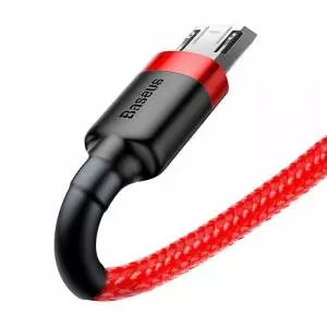 Kabel Micro USB Baseus Cafule 2A 3m (czerwony)