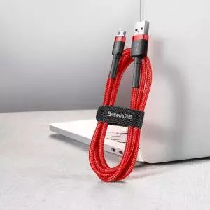 Kabel Micro USB Baseus Cafule 2A 3m (czerwony)