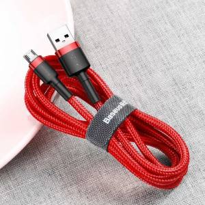Kabel Micro USB Baseus Cafule 2A 3m (czerwony)