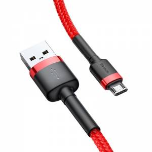 Kabel Micro USB Baseus Cafule 1.5A 2m (czerwony)