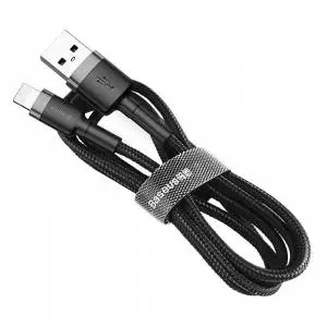 Kabel Lightning USB Baseus Cafule 2A 3m (szaro-czarny)