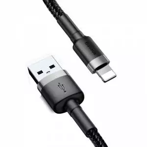 Kabel Lightning USB Baseus Cafule 2A 3m (szaro-czarny)