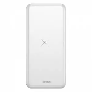 Powerbank z ładowarką indukcyjną Qi Baseus M36 10000mAh (biały)