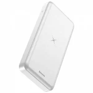 Powerbank z ładowarką indukcyjną Qi Baseus M36 10000mAh (biały)