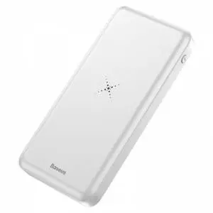 Powerbank z ładowarką indukcyjną Qi Baseus M36 10000mAh (biały)